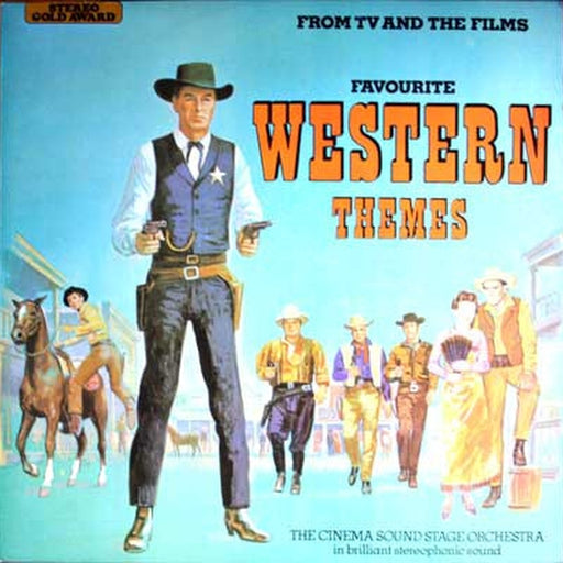 The Cinema Sound Stage Orchestra – Favourite TV And Film Western Themes (LP, Vinyl Record Album)