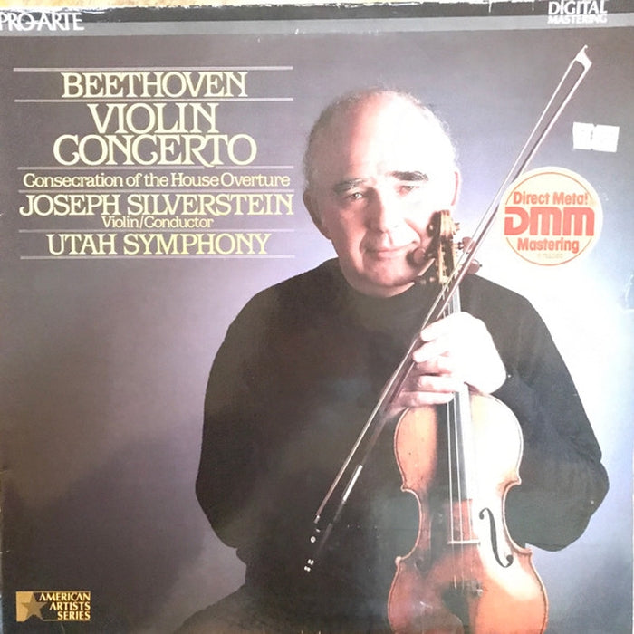 Ludwig van Beethoven, Joseph Silverstein, Utah Symphony Orchestra – Violin Concerto / Consecration Of The House Overture (LP, Vinyl Record Album)