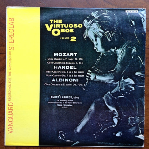 André Lardrot, Felix Prohaska, Orchester Der Wiener Staatsoper – The Virtuoso Oboe Volume 2 (LP, Vinyl Record Album)