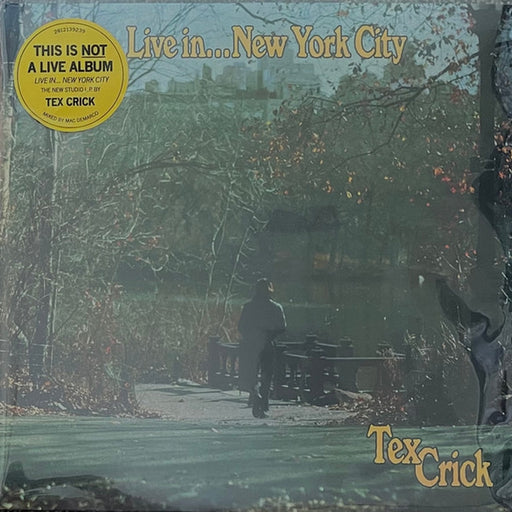 Tex Crick – Live in... New York City (LP, Vinyl Record Album)