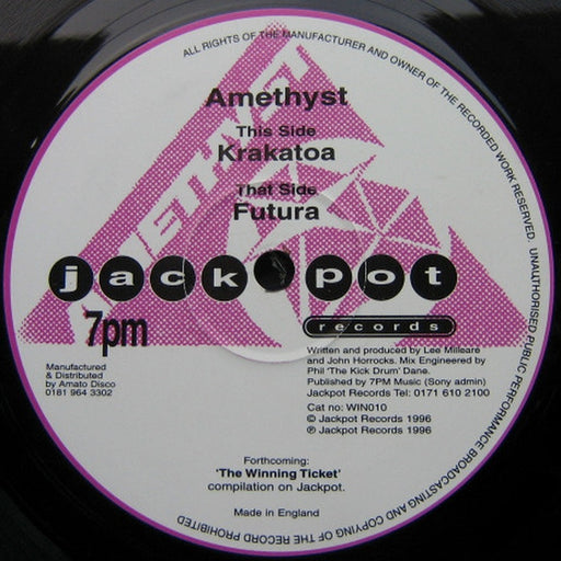 Amethyst – Krakatoa (LP, Vinyl Record Album)