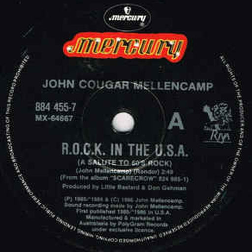 John Cougar Mellencamp – R.O.C.K. In The U.S.A. (LP, Vinyl Record Album)