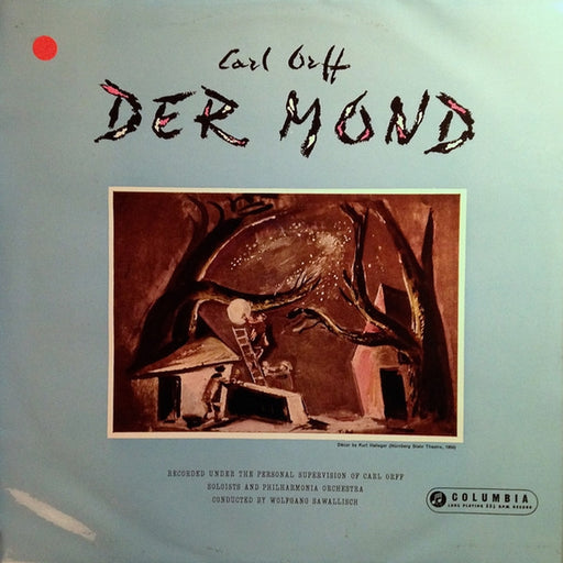 Carl Orff, Philharmonia Orchestra, Wolfgang Sawallisch – Der Mond (LP, Vinyl Record Album)
