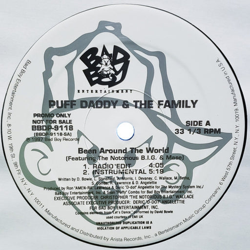 Puff Daddy & The Family – Been Around The World (LP, Vinyl Record Album)
