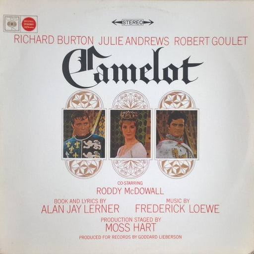 Richard Burton, Julie Andrews, Robert Goulet – Camelot - Original Broadway Cast (LP, Vinyl Record Album)