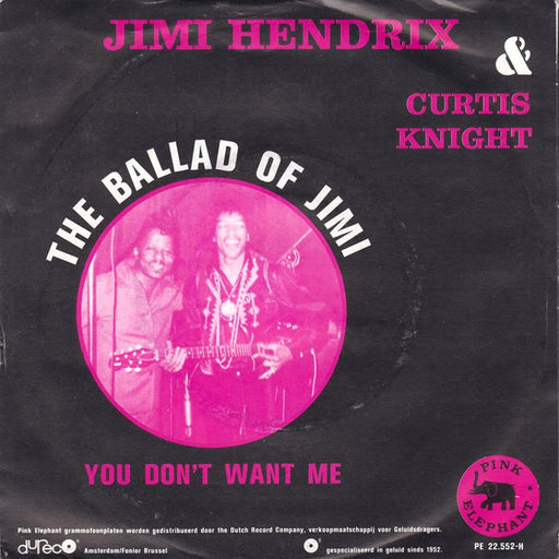 Curtis Knight, Jimi Hendrix – Ballad Of Jimi (LP, Vinyl Record Album)