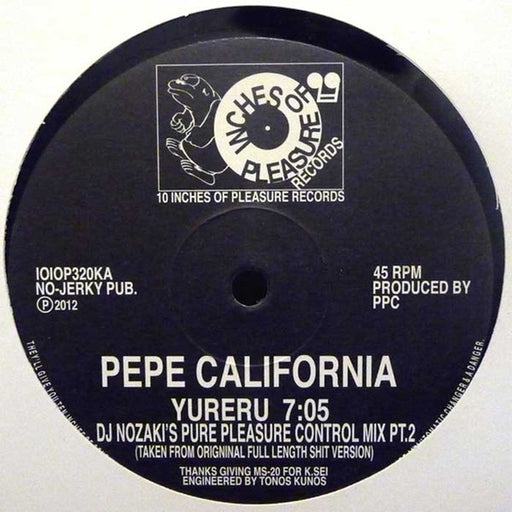 Pepe California – Yureru (DJ Nozaki's Pure Pleasure Control Mix Pt.1 & 2) (LP, Vinyl Record Album)