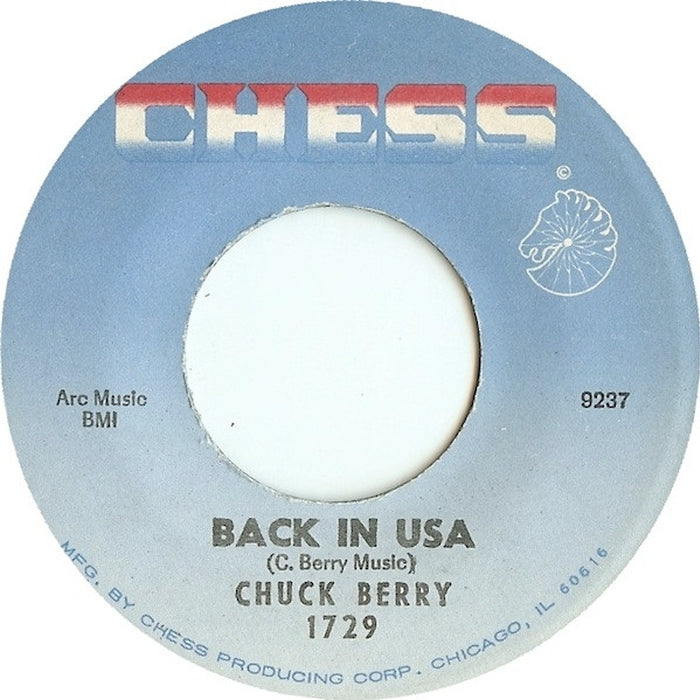 Chuck Berry – Back In USA / Memphis, Tenn. (LP, Vinyl Record Album)