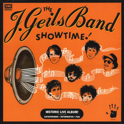 The J. Geils Band – Showtime! (LP, Vinyl Record Album)