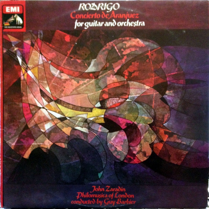 Joaquín Rodrigo, John Zaradin, Philomusica Of London, Guy Barbier – Concierto De Aranjuez For Guitar And Orchestra (LP, Vinyl Record Album)
