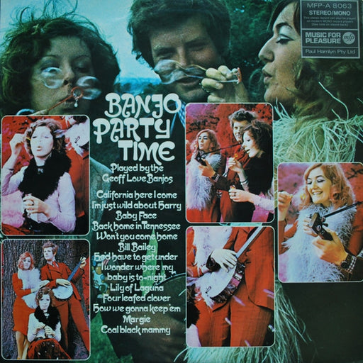 The Geoff Love Banjos – Banjo Party Time (LP, Vinyl Record Album)