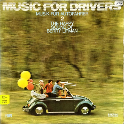 Music For Drivers (Musik Für Autofahrer) 2 – The Happy Sound Of Berry Lipman (LP, Vinyl Record Album)