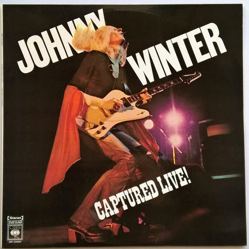 Johnny Winter – Captured Live! (LP, Vinyl Record Album)