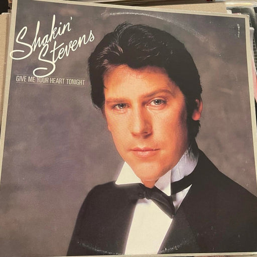 Shakin' Stevens – Give Me Your Heart Tonight (LP, Vinyl Record Album)