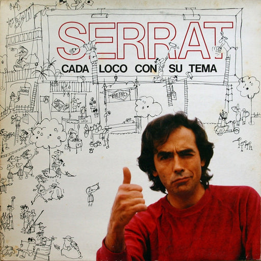 Joan Manuel Serrat – Cada Loco Con Su Tema (LP, Vinyl Record Album)