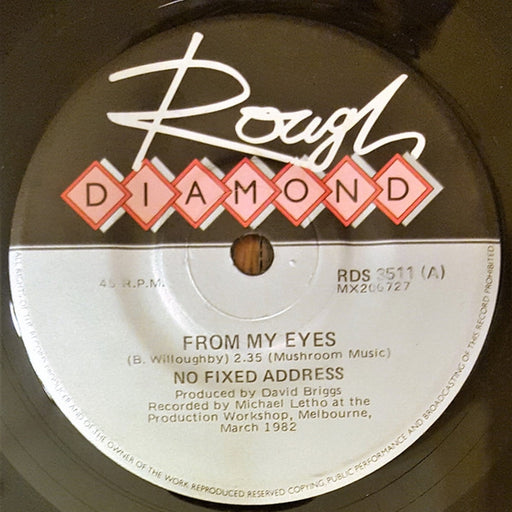 No Fixed Address – From My Eyes (LP, Vinyl Record Album)