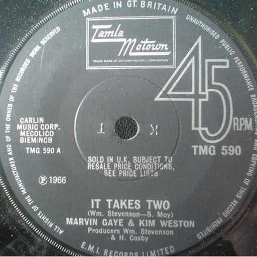 Marvin Gaye, Kim Weston – It Takes Two (LP, Vinyl Record Album)