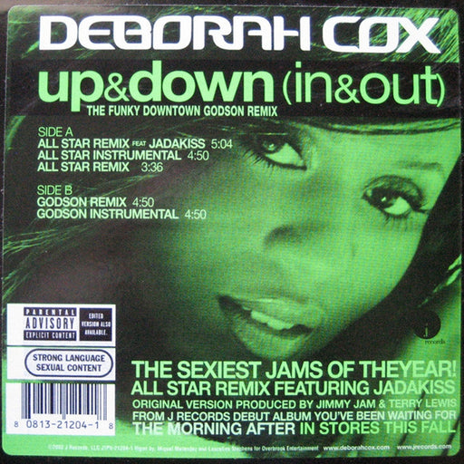 Deborah Cox – Up & Down (In & Out) (LP, Vinyl Record Album)