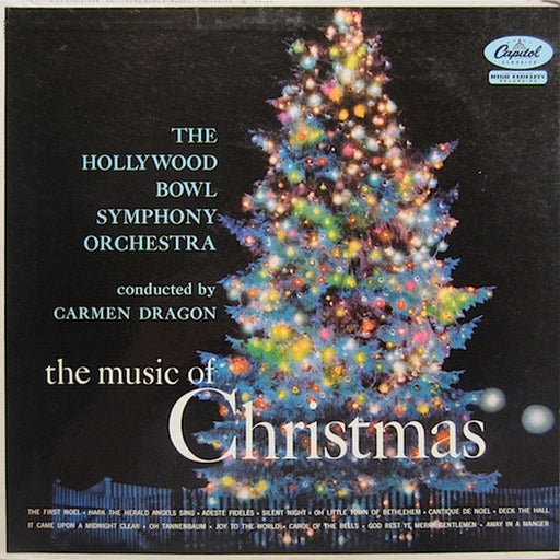 The Hollywood Bowl Symphony Orchestra, Carmen Dragon – The Music Of Christmas (LP, Vinyl Record Album)