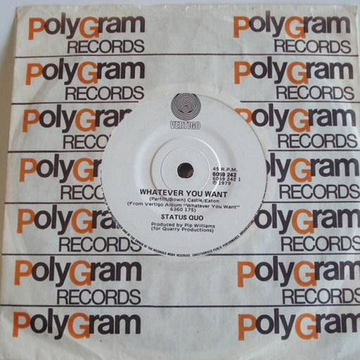Status Quo – Whatever You Want (LP, Vinyl Record Album)