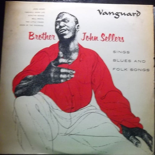 Brother John Sellers – Brother John Sellers Sings Blues And Folk Songs (LP, Vinyl Record Album)