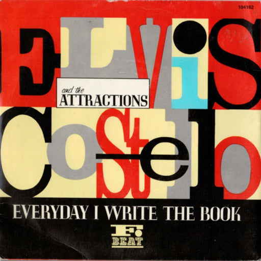 Elvis Costello & The Attractions – Everyday I Write The Book (LP, Vinyl Record Album)