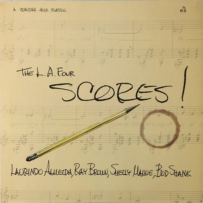 LA4 – The L.A. Four Scores! (LP, Vinyl Record Album)