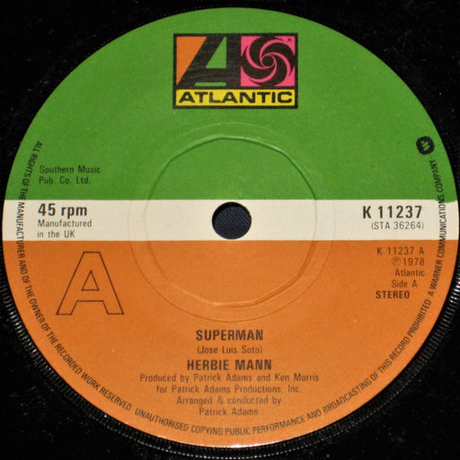 Herbie Mann – Superman (LP, Vinyl Record Album)