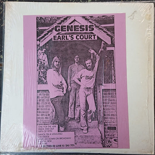 Genesis – Earls Court 24.6.77 (LP, Vinyl Record Album)
