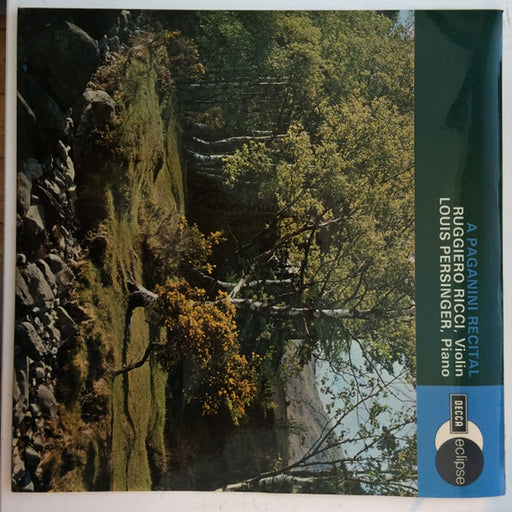 Niccolò Paganini, Ruggiero Ricci, Louis Persinger – A Paganini Recital (LP, Vinyl Record Album)