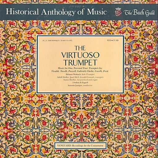 Helmut Wobisch, Zagrebački Solisti, Antonio Janigro – The Virtuoso Trumpet (LP, Vinyl Record Album)