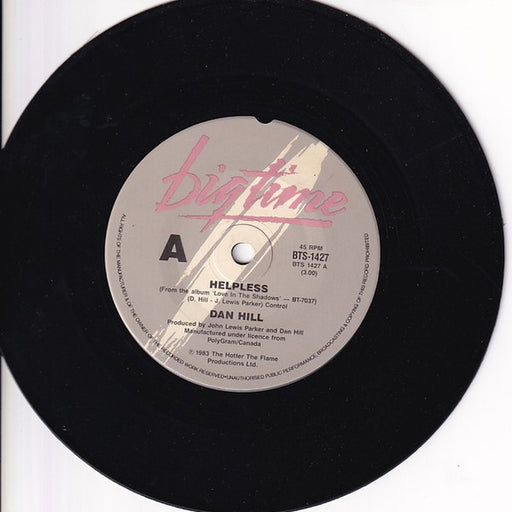 Helpless – Dan Hill (LP, Vinyl Record Album)