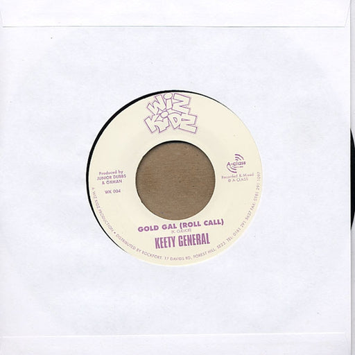 Keety General, Wiz Kidz All Stars – Gold Gal (Roll Call) / Psycho Medley (LP, Vinyl Record Album)