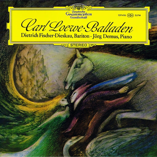 Carl Loewe, Dietrich Fischer-Dieskau, Jörg Demus – Balladen (LP, Vinyl Record Album)