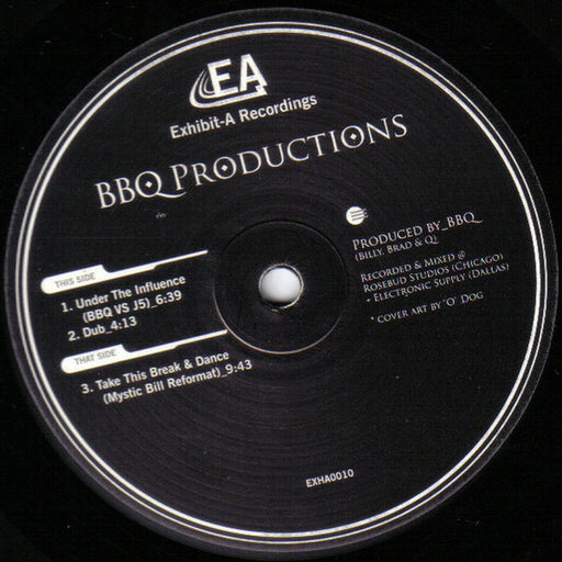 BBQ Productions – Under The Influence (LP, Vinyl Record Album)