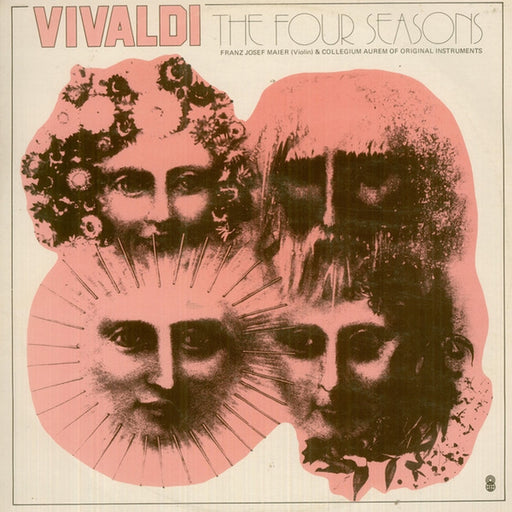 Antonio Vivaldi, Collegium Aureum, Franzjosef Maier – The Four Seasons - Four Concertos For Violin, Strings &​ Bass Continuo, Op. 8, Nos. 1-4 (LP, Vinyl Record Album)