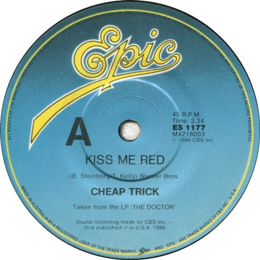 Cheap Trick – Kiss Me Red (LP, Vinyl Record Album)