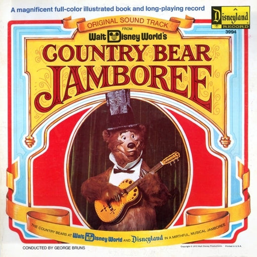 The Country Bears – Original Soundtrack From Walt Disney World's Country Bear Jamboree (LP, Vinyl Record Album)