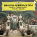 Johannes Brahms, Berliner Philharmoniker, Claudio Abbado – Serenade No.1 (LP, Vinyl Record Album)