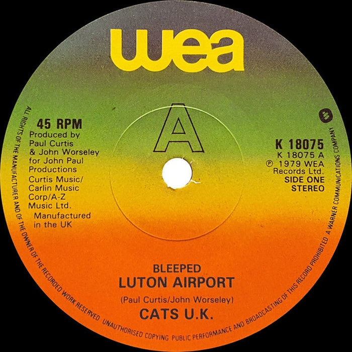 Cats U.K. – Luton Airport (Bleeped) (LP, Vinyl Record Album)