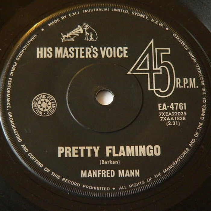 Manfred Mann – Pretty Flamingo (LP, Vinyl Record Album)