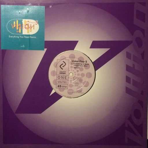 Vision Four 5 – Everything You Need Remix (LP, Vinyl Record Album)