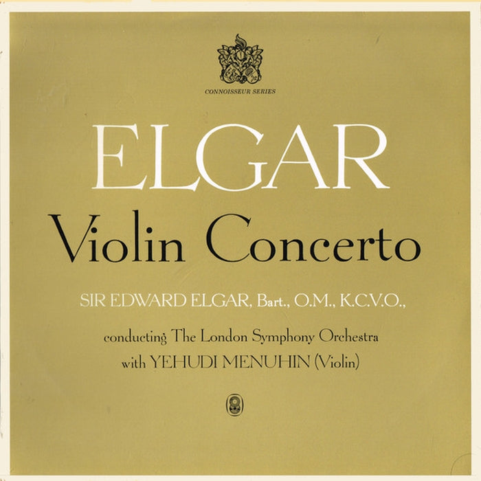 Sir Edward Elgar, The London Symphony Orchestra, Yehudi Menuhin – Elgar Violin Concerto (LP, Vinyl Record Album)