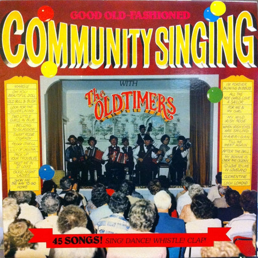 The Oldtimers – Good Old Fashioned Community Singing (LP, Vinyl Record Album)