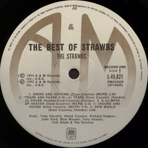 Strawbs – The Best Of Strawbs (LP, Vinyl Record Album)