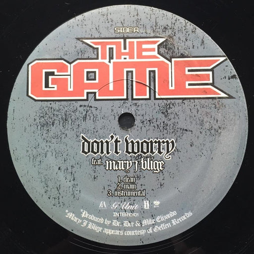 The Game – Don't Worry/Higher (LP, Vinyl Record Album)