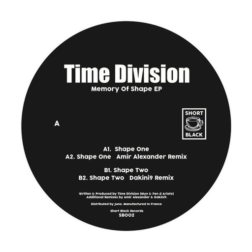 Time Division – Memory Of Shape EP (LP, Vinyl Record Album)