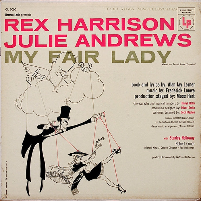 Rex Harrison, Julie Andrews – My Fair Lady (LP, Vinyl Record Album)