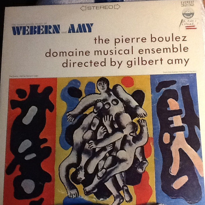 Anton Webern, Gilbert Amy, Orchestre Du Domaine Musical, Gilbert Amy – The Avant-Garde Music Of Webern And Amy (LP, Vinyl Record Album)