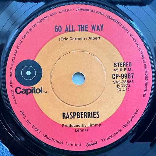 Raspberries – Go All The Way (LP, Vinyl Record Album)